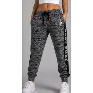 Baby Phat Vintage Jogger Sweatpants Women’s 3X Gray Black Logo Y2K Lounge Pants